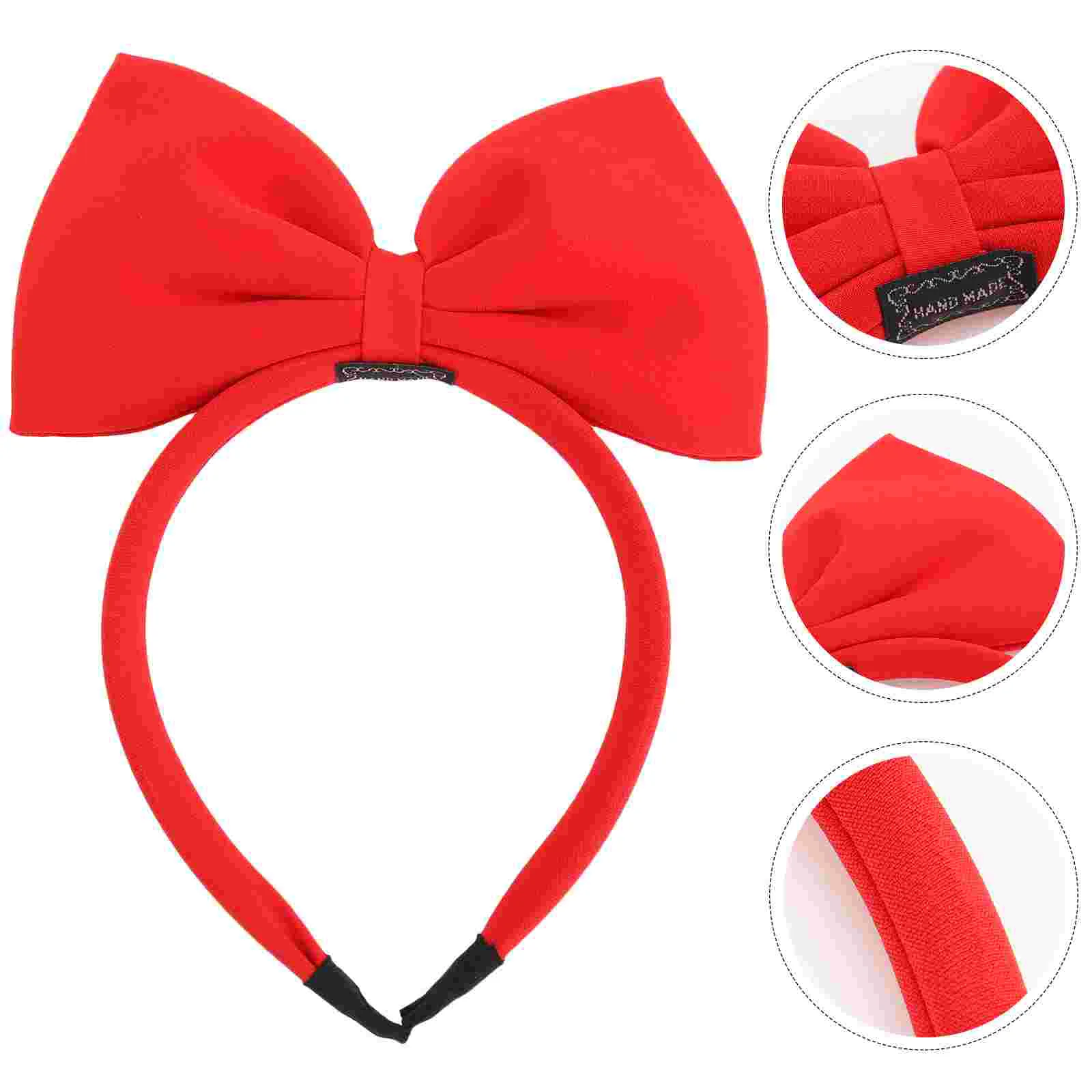 

Christmas Headbands Christmasn Hair Hoops Headgear Bowknot Haribands Girl Child