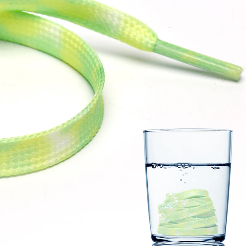 Flat Shoelaces Rainbow Colour Shoe Laces Casual Canvas Shoes Colorful Shoelace Print Gradient Suitable For 1 Pair 120/140/160CM