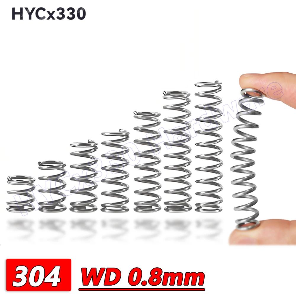 

Пружины сжатия из нержавеющей стали 304