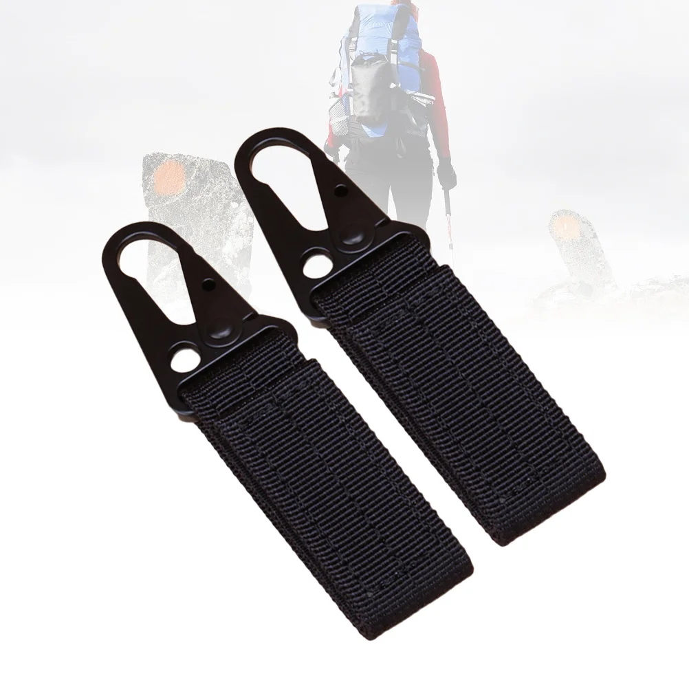 

2 Pcs Outdoor Hanging Buckle Multitool Keychain Heavy Duty Carabiner Olecranon
