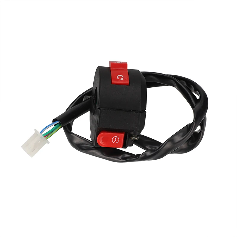 Электрический пуск мотоцикла, кнопка включения/выключения, переключатель света для ATV, руль 22 мм, универсальный грязевой питбайк, квадроцикл, детали мотоцикла