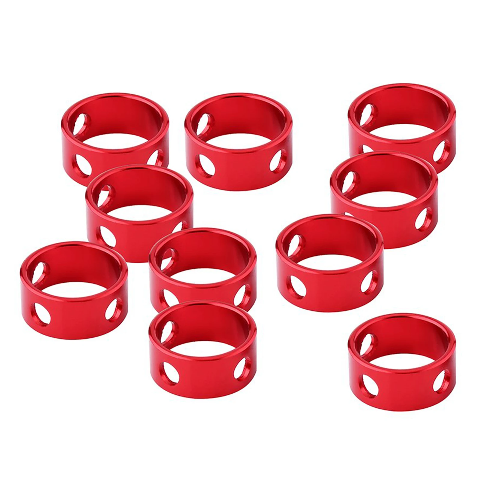 

10 Pieces Rope Tightener For Tent Ultralight Aluminum Alloy 3-Hole Design Rope Adjuster Paracord Tensioner Ultralight Wind Rope