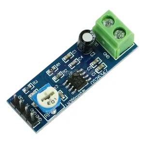 200 Times Gain LM386 Audio Amplifier Module 10K Adjustable Resistance Board 200 Multiplier Speaker Wire Holder 5V-12V