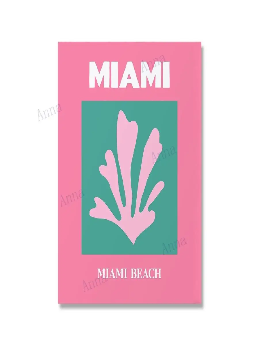 Красочные Ibiza Miami Bondi Capri Художественные Настенные Скандинавские Принты На Холсте