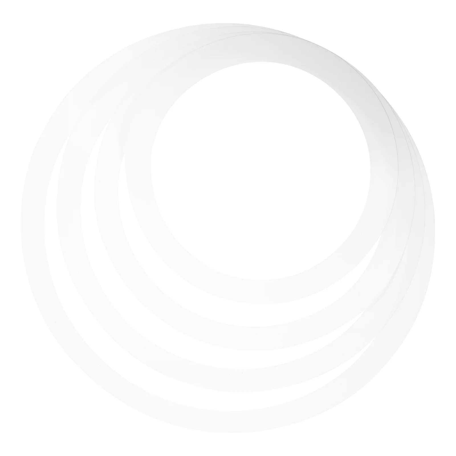 

4 Pcs Chicken Suit Drum Stop Voice Coil Kit Practice Mute Set Home Snare Sordine Simple Silencer White Creative Student