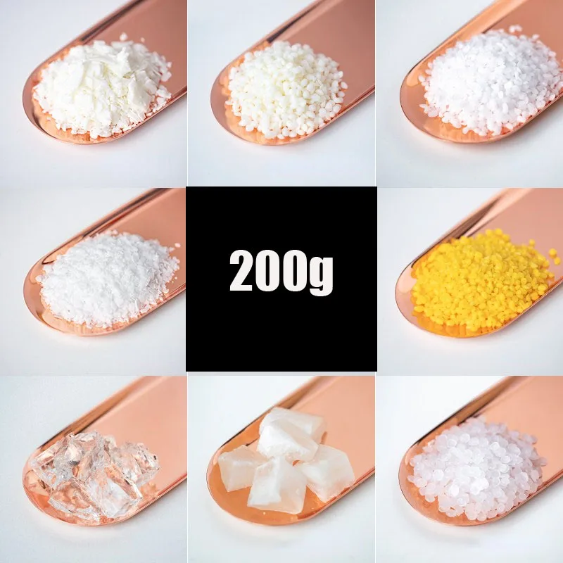 

200g/bag 52° Soybean Wax/yellow and White Beeswax/coconut Wax/big and Small Ice Wax DIY Handmade Scented Candle Raw Materials