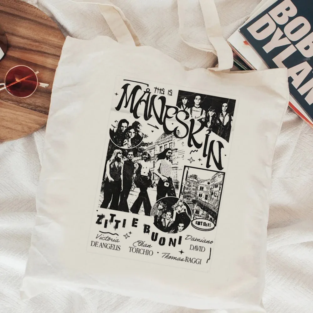 Сумка для покупок Maneskin многоразовые сумки в продуктовых магазинах тканевые