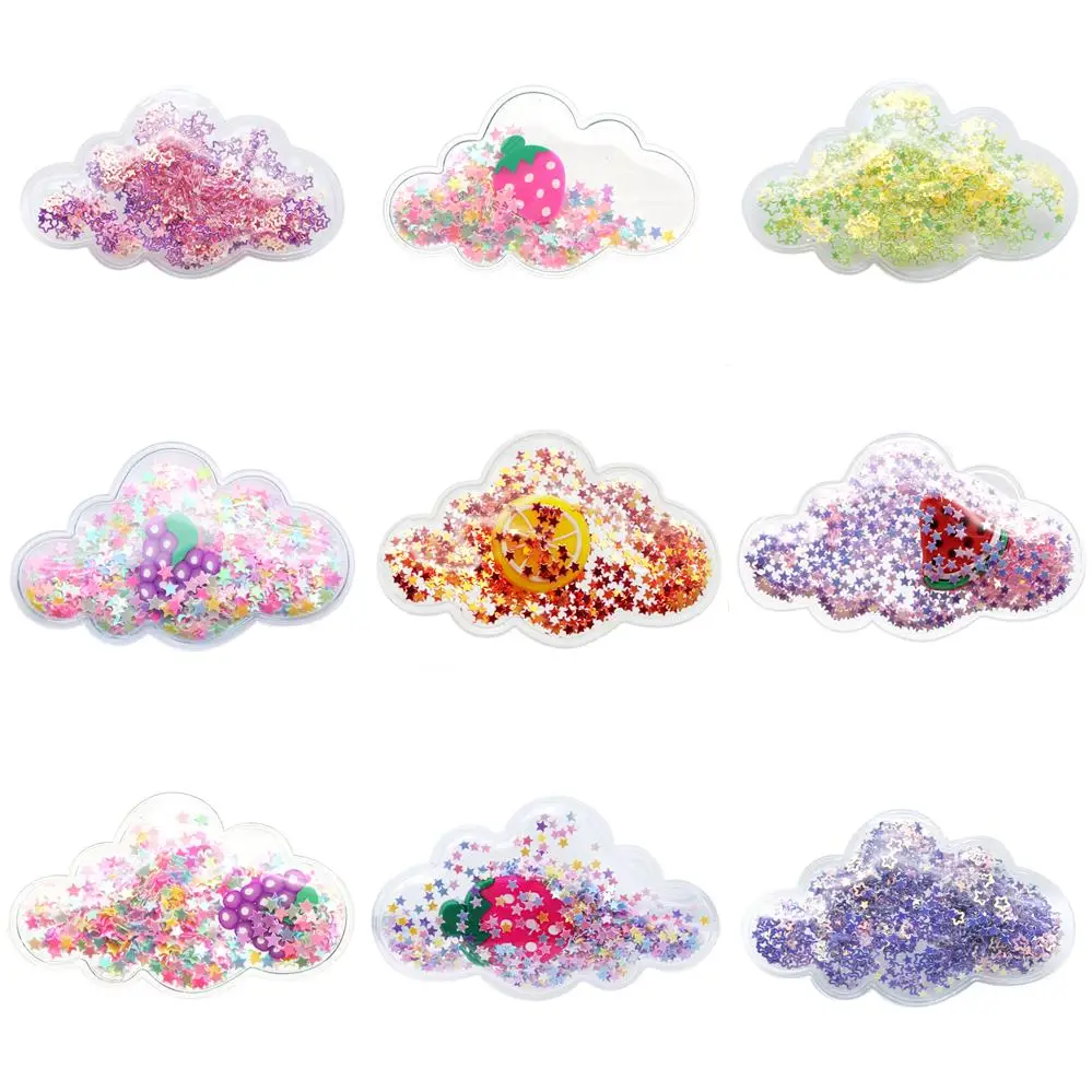 10 шт. шейкер с блестками из полимерной глины |