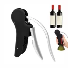 

Bottle Opener Wine Convenient Wine Tool Set Foil Cutter Bar Lever Corkscrew Cork Drill Lifter Kit Kitchen Accessories