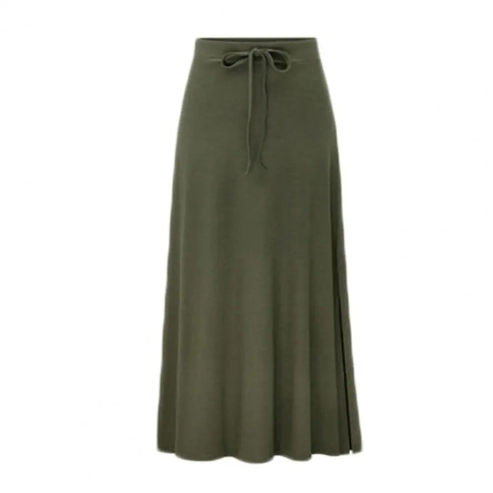 

Summer Autumn Popular A-Line Long Skirt Ladies Bodycon Skirt Elastic Waist for Daily Wear