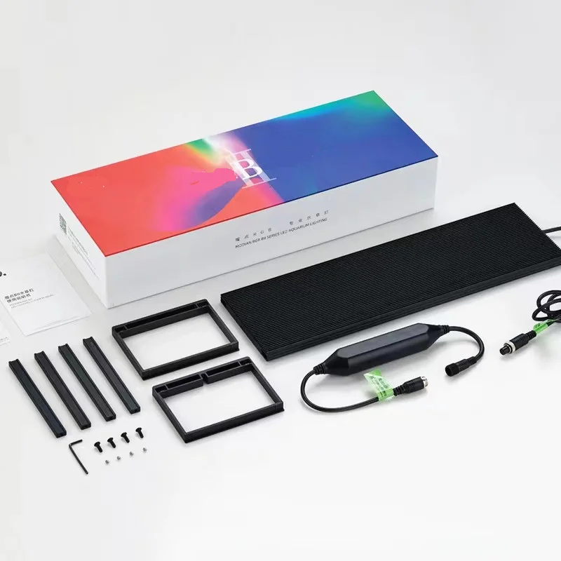 

New B Second Generation Aquascape Light RGB Version LED Aquarium Aquascape Light Aquarium Fish Tank Color Rendering Lighting