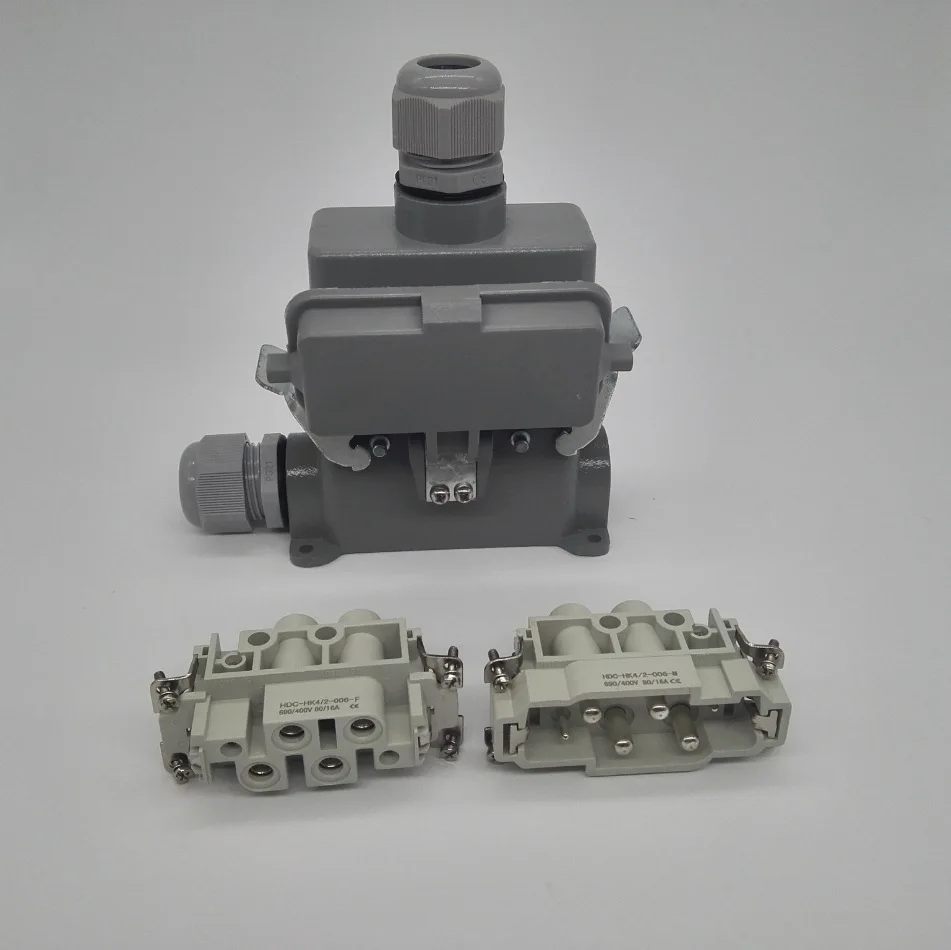 Сверхмощный разъем авиационная вилка прямоугольный сильноточный промышленный