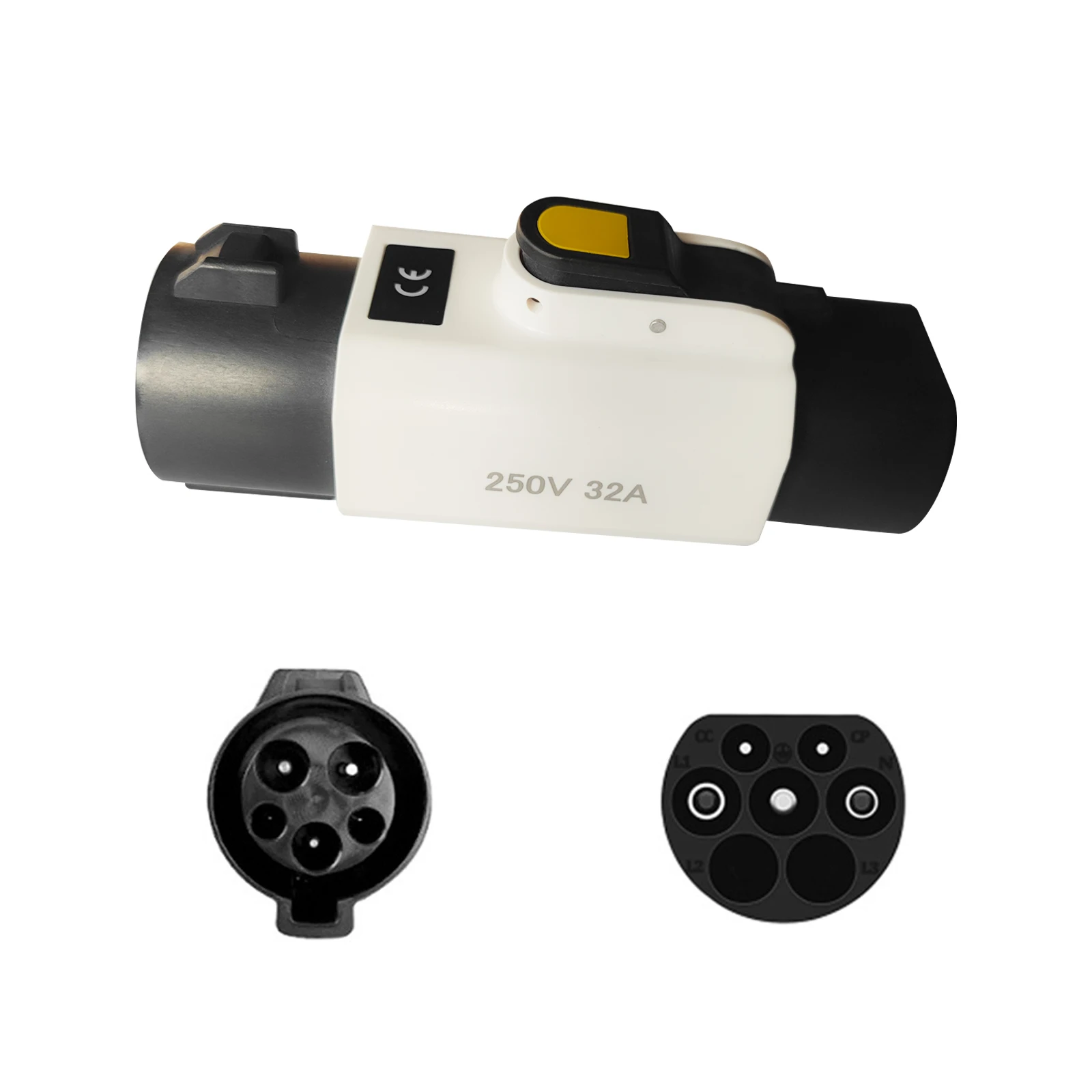 

Адаптер зарядного устройства EV тип 1 к GBT адаптер 32A SAE J1772 к GBT EV адаптер зарядного устройства для GBT EVs подходит к зарядному устройству J1772