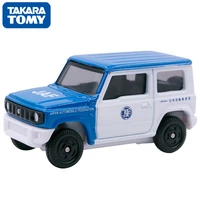 164 tomy tomica diecast alloy car model toy 7cm no 100 suzuki jimny jaf patrol 175551 decorative ornaments boy gift