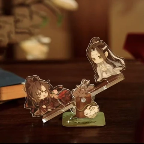 Аниме Grandmaster of Demonic Cultivation Mo Dao Zu Shi Wei Wuxian LanWangji, фигурка для косплея, подставка для качелей, аксессуар для стоячей пластины
