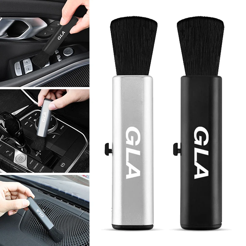 

1pcs Car Dust Cleanning Brush Vent Cleaner For Mercedes Benz AMG GLA CLS CLA GLE GLK GLC A180 A200 A260 W204 W203 A B C E Class