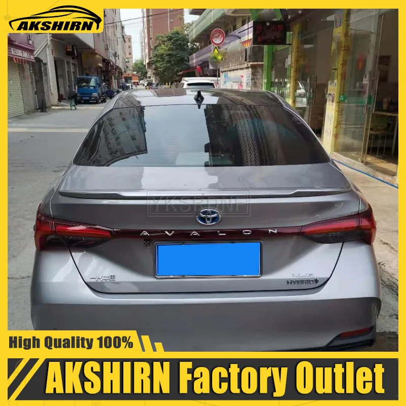 

For Toyota Avalon 2019 2021 spoiler high quality ABS material rear wing accessories body kit