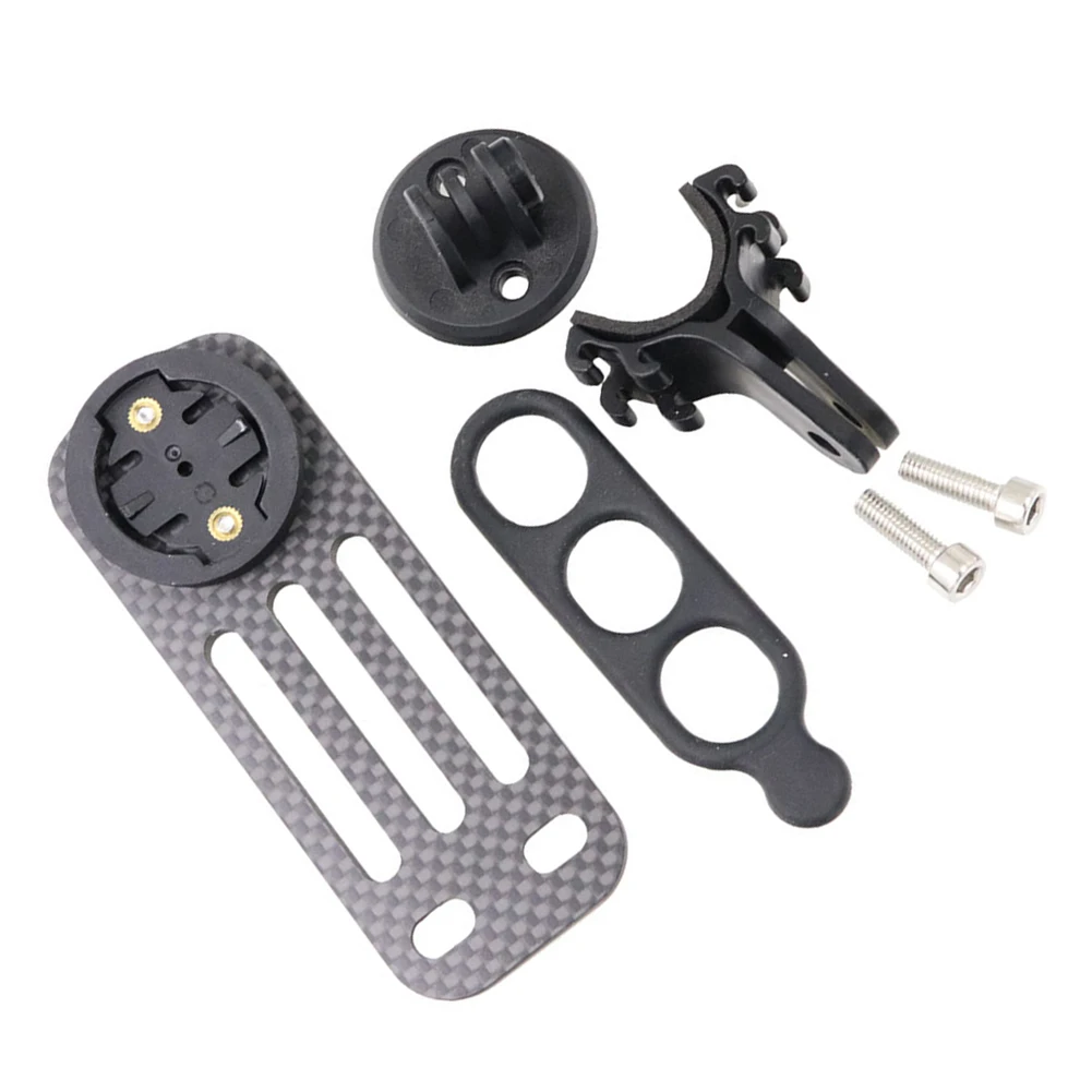 

Stand Bracket Bike Computer Stand Bike Computer Stand Carbon Fiber For DEDA Handlebars For Toseek Handlebars Brand New