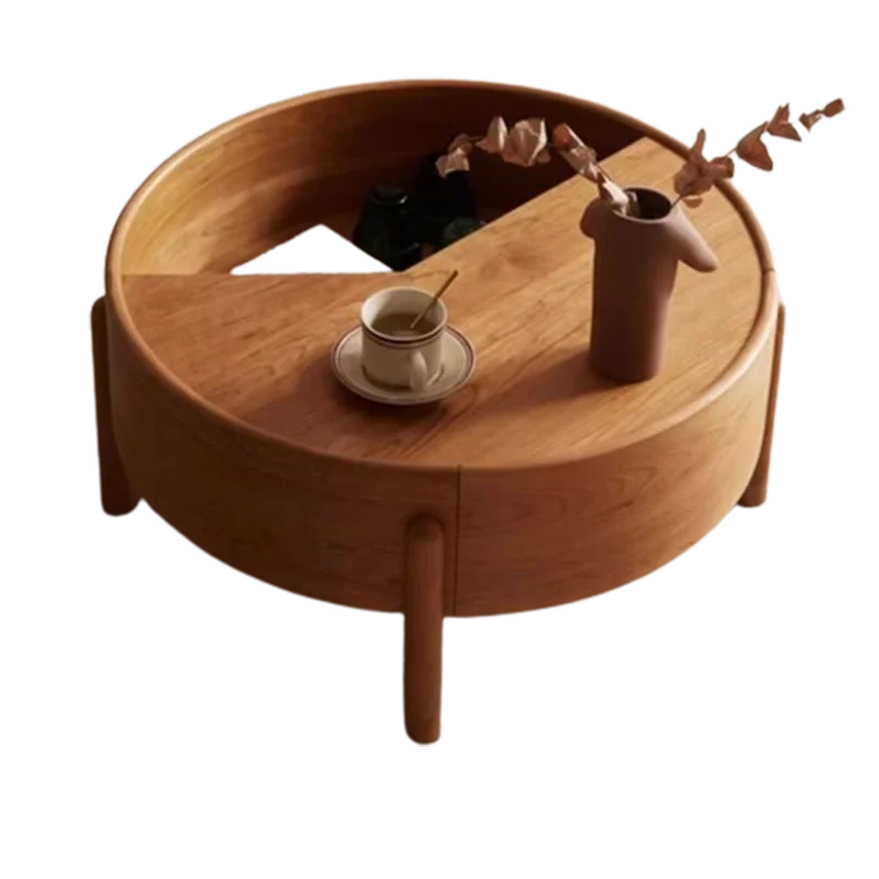 Водонепроницаемый милый кофейный столик деревянное хранилище уникальный