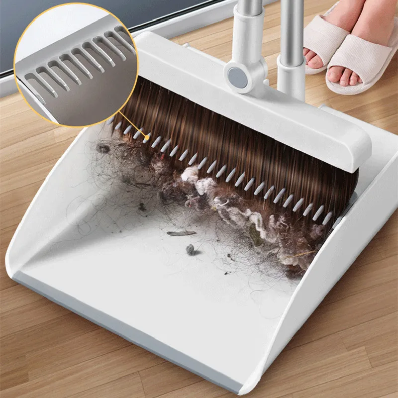 

Broom Garbage Sweeping For Dust Folding Cleaning Whisk Up Pick Intelligent Magic Vacuum Dustpan Smart Set House And Floor Mop
