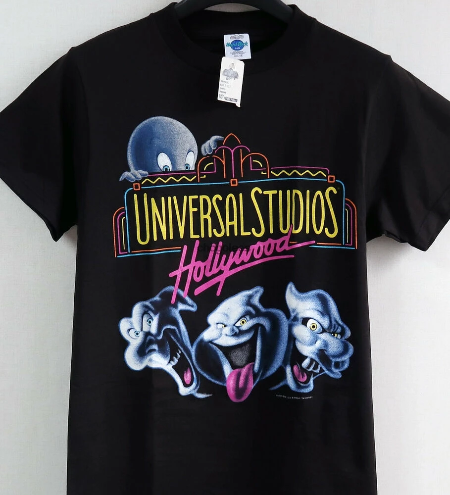 

2022 90s vintage 1995 Casper Movie Universal Studios promo horror Hard Rock t shirt
