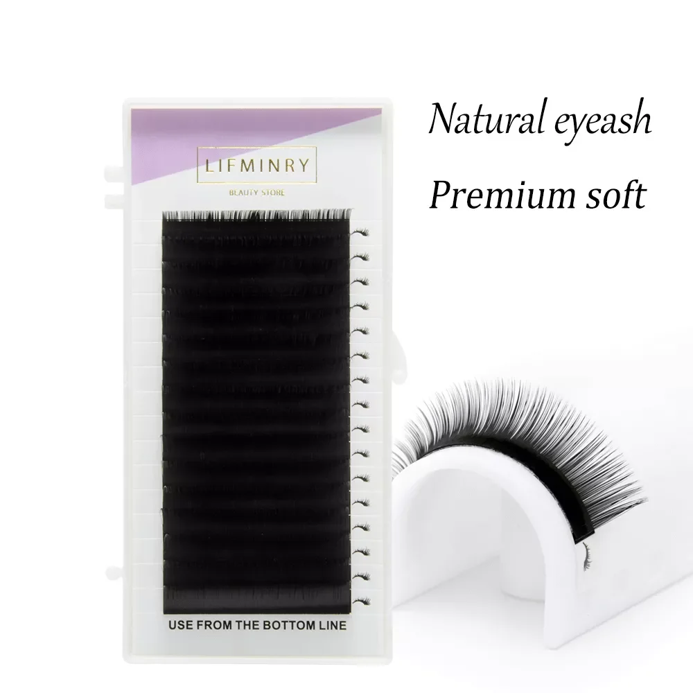 

NEW2023 60cases J B C D 7-15mm ,16sheets/case mink extension eyelashes false eyelash