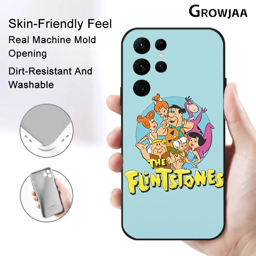 Защитный силиконовый чехол с мультяшным изображением F-flintgems для Samsung Galaxy S24 Ultra S22