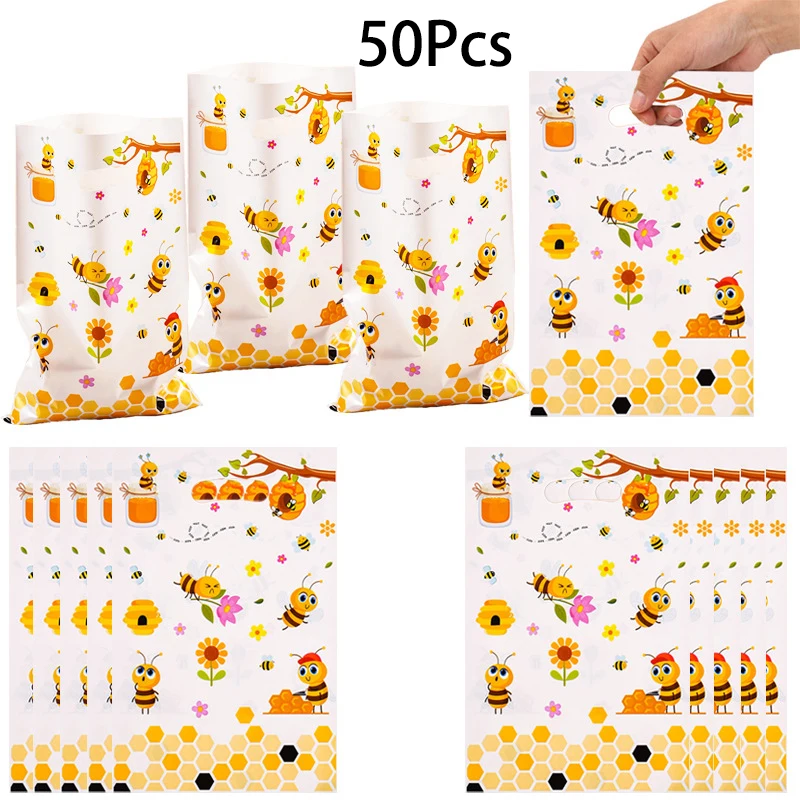 

Пакеты для подарков пчелы 50 шт