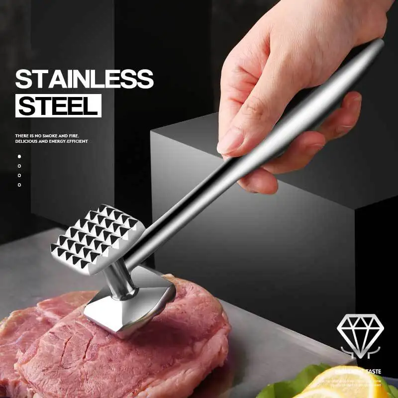 

Multifunction Meat Tenderizer Hammer Mallet Tool Pounder Tenderizing Meat Steak Beef Zinc alloy Dropshipping Cooking Tools