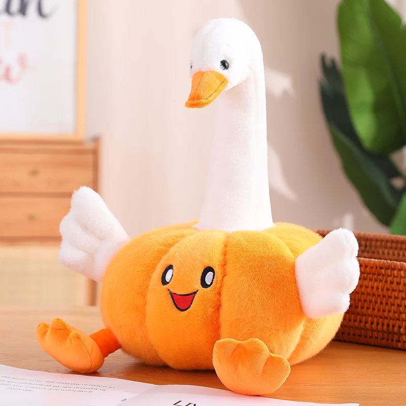 

30 см большая белая гусиная мягкая подушка plushDoll крошечные утки кавайная новая Тыква гусиная большая кукла мягкие игрушки для мальчиков