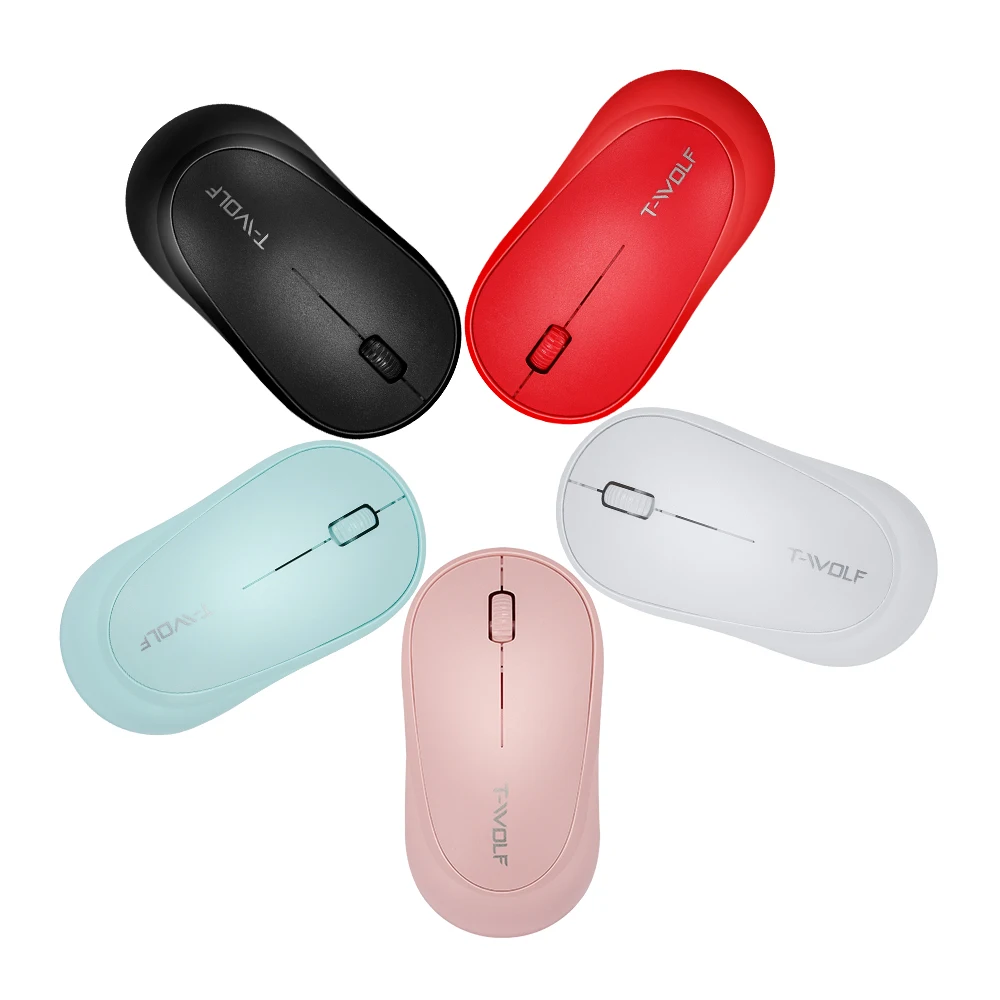 

Mouse Wireless Mouse Q18 Colorful 2.4Gzh Wireless Ergonomic Mini Office Mice Cheap for Notebook PC Laptop Computer gamers