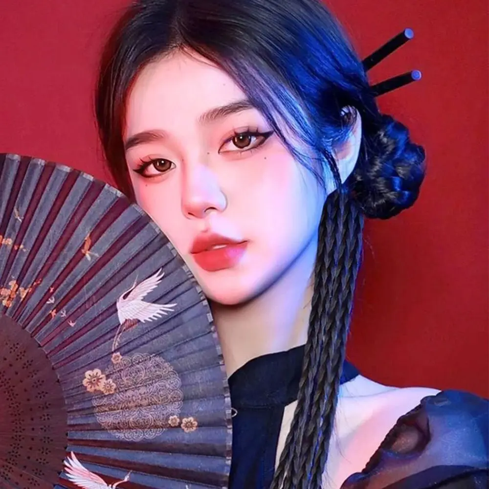 

Accessory Twist Braids Hairpiece Pigtail Headdress Hip Hop Synthetic Box Braids Women Hair Band Wig Braids Hair Rope