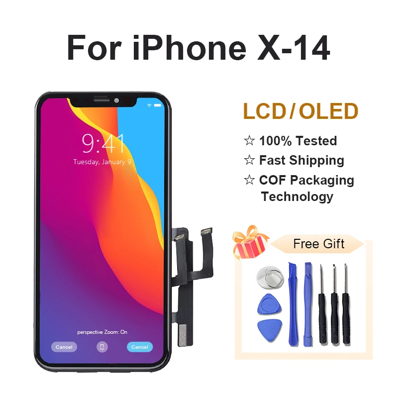 

ЖК-дисплей OLED для iPhone X Xs Xr 11 12 13 14 Pro Max Mini Plus, дисплеи, цена, заводская цена, замена экрана дисплея, стеклянные панели