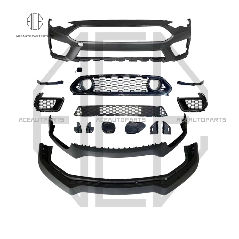 Материал полипропиленового пластика MP CONCEPTS MACH 1 дизайн кузова передний бампер