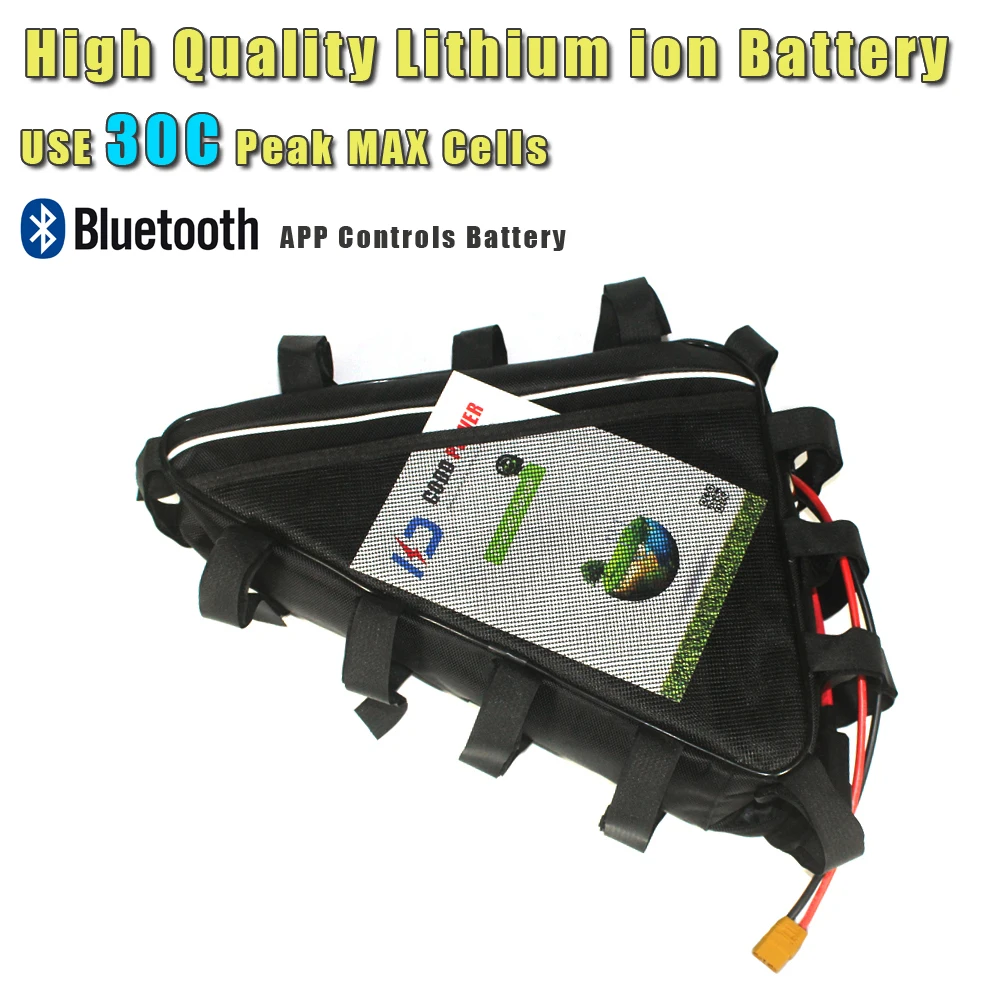 48 В 52 60 72 Аккумулятор для электрического велосипеда 30 Ач 40 1000 Вт 2000 3000 4000