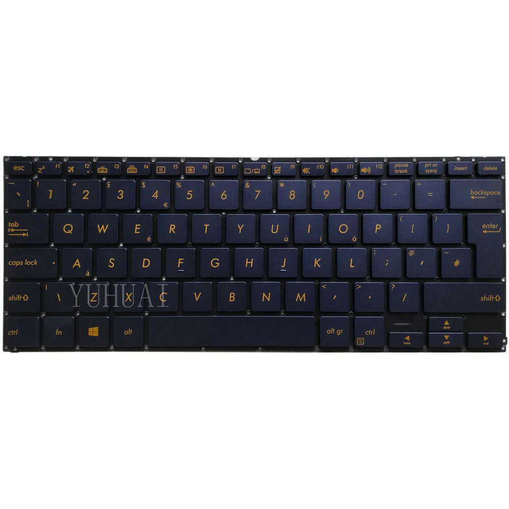 Фото НОВАЯ британская клавиатура для ASUS UX370U UX370UA UX370UAR UX370UAF Q325U Q325UA с подсветкой №5