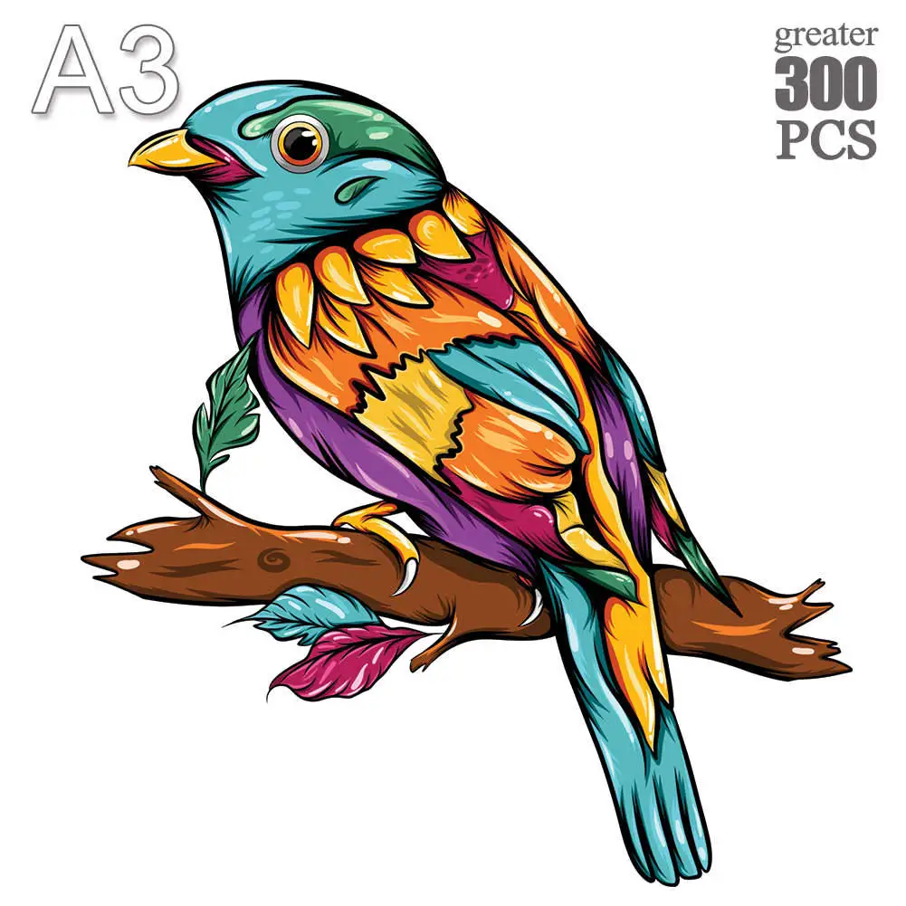 

3D animal Jigsaw Wooden Puzzles Mysterious Puzzle Gift Interactive Games Toy Adults Kids Game Educational Fabulous Home Decor