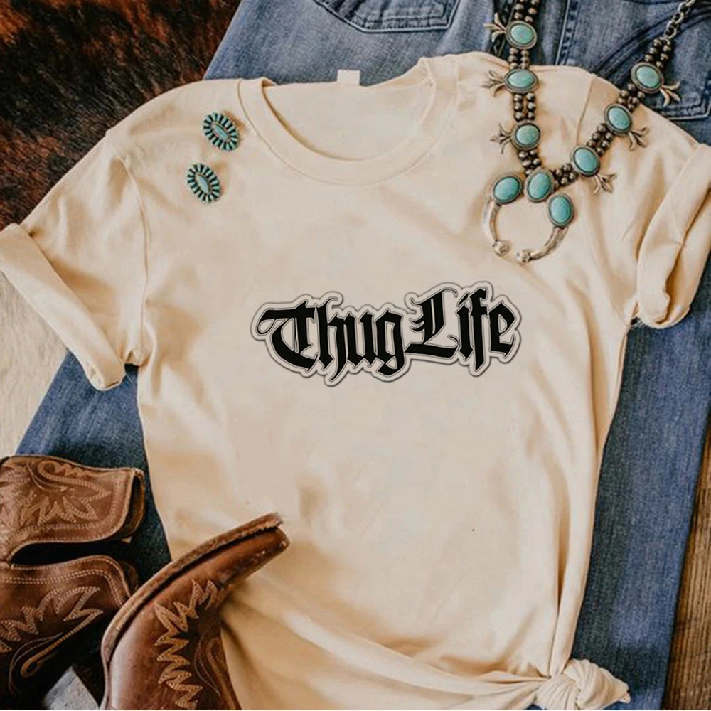 Футболка Tupac Y2K женская уличная одежда дизайнерская для девушек на лето