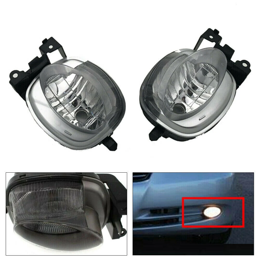 Передний бампер для автомобиля левый и правый Противотуманные фары в сборе