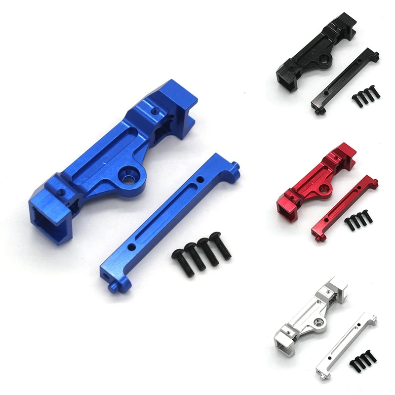 

For Yikong YK4082 YK4102 YK4103 Metal Front Bumper Mount And Rear Crossbeam 1/8 1/10 RC Crawler Car Upgrades Parts