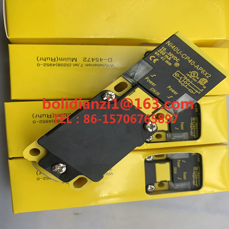 Оригинальный датчик Ni40u-CP40-AP6X2 Ni40u-CP40-AN6X2 NI40-CP40-AN6X2 NI40-CP40-AP6X2