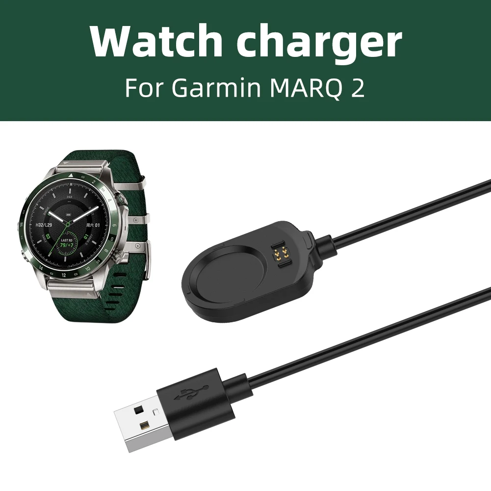 

Зарядный кабель с портом USB Type-C для часов, USB-кабель для зарядки, длина 1 м, зарядное устройство, док-станция мА для Garmin MARQ 2 для часов
