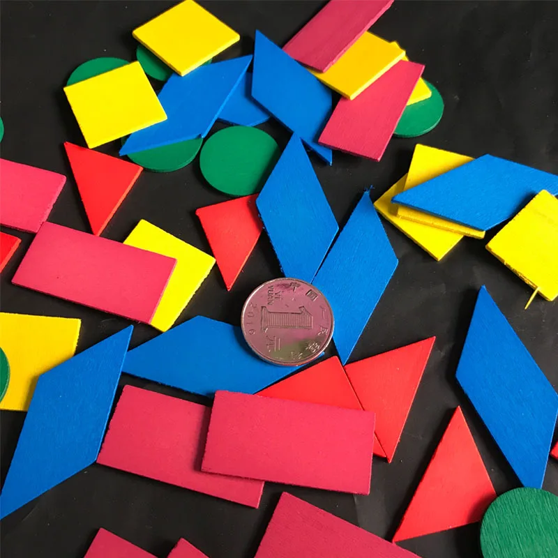 

Новые Фигурки, Арифметические детские математические круглые цветные деревянные игрушки, математические геометрические деревянные чипы Монтессори, обучающая игрушка для детей