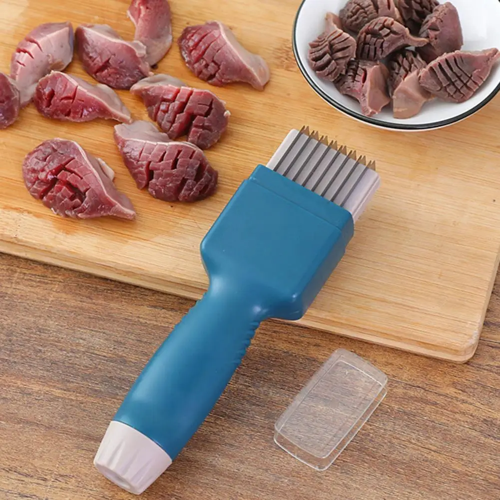 

1 Set Squid Flower Cutter Squid Cutting Vegetable Cutter Cut Flowers Evenly Kitchen Supplies Stainless Steel Seafood Tool Cutter