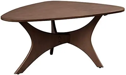 

Blaze Accent Tables - Wood Side Table - Pecan, Mid-Century Modern Style End Tables - 1 Piece Small Tables For Living Room End ta