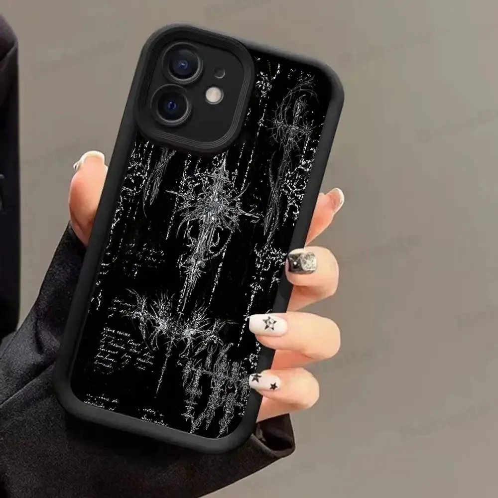 Чехол для телефона с готическим кибер-сигилом и крестом для Samsung Galaxy A17 A07 A06 A26 A16 A06 A35 A55 A25 A05s A15 A54 A34 A36 A24 4G 5G (art.: 3920d7c8ef435) - 3920d7c8ef435