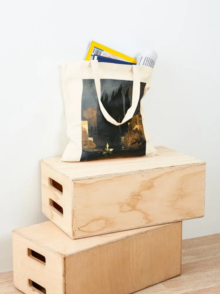 Арнольд Б?клин - Остров мертвых (1880) Большая сумка сумки для покупок складная