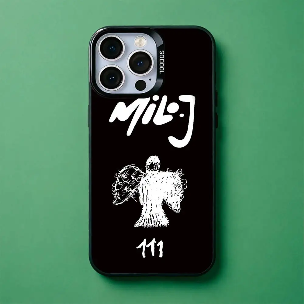Фото Чехол для телефона Singer M-Milo J для iPhone 17, 16, 15, 14, 13, 12, 11 Plus, Pro Max, XS, цветной, с серебряным покрытием внутри №3