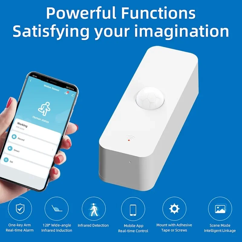 Zigbee PIR умный датчик движения инфракрасный человека детектор противоугонный