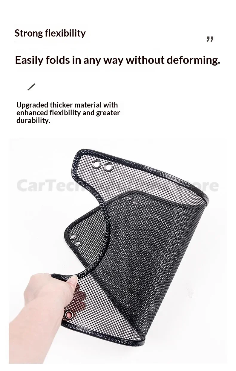 Фото Защитная сетка из нержавеющей стали для Volkswagen Teramont X 2019-2023 годов выпуска, предотвращающая попадание насекомых и загрязнений №2
